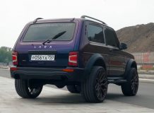 Lada 4x4 на Vossen 22"