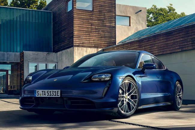 Порше электрокар тайкан