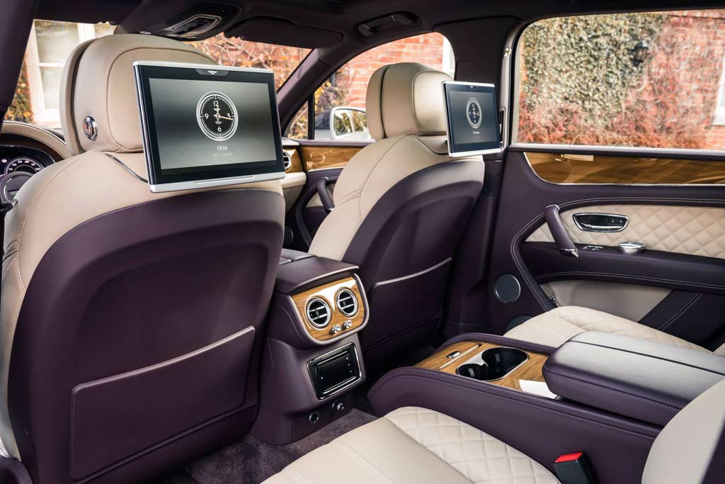 Bentayga 4 и 7 мест