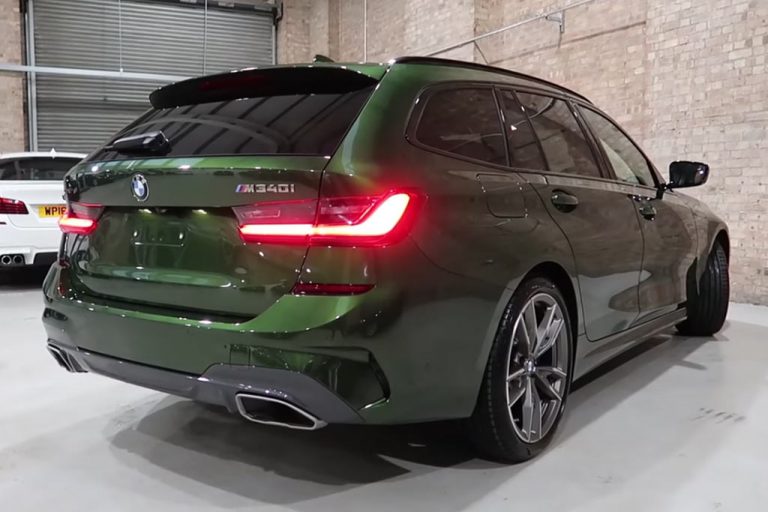 Bmw зеленая матовая