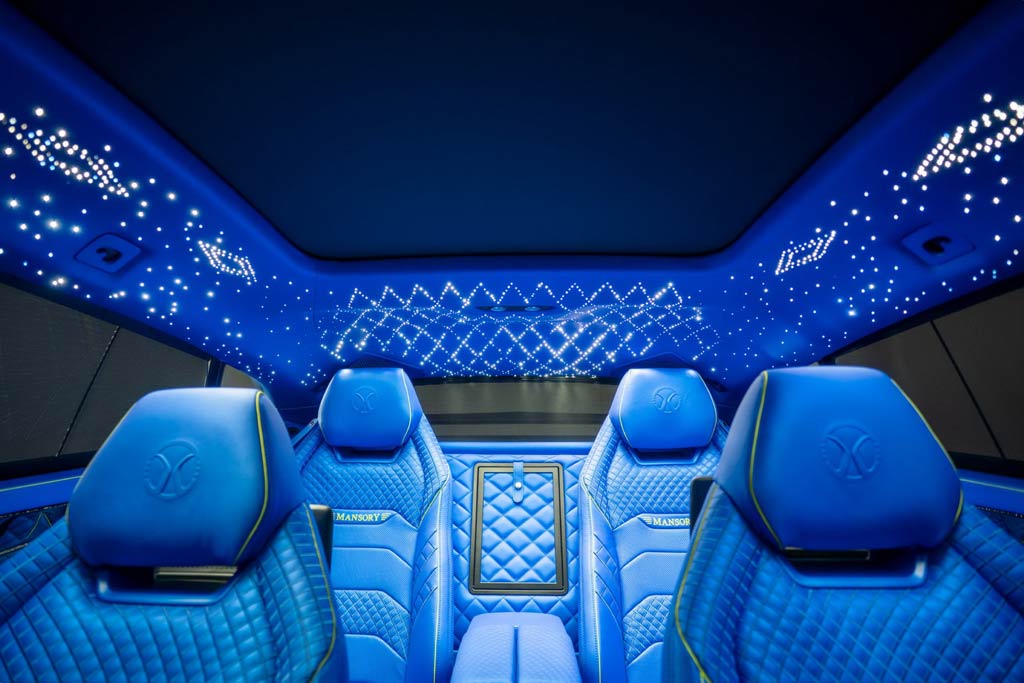 Синий Mansory Venatus