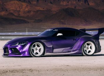 Purple GR Supra