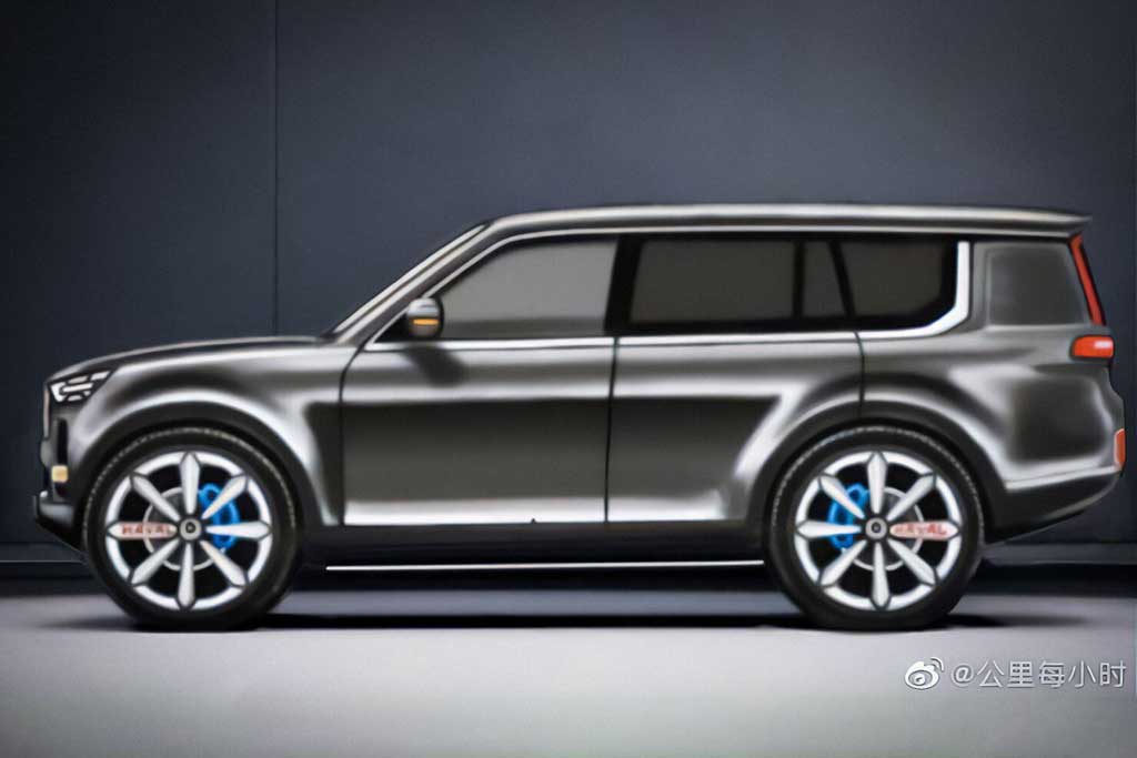 Рендер Haval H9