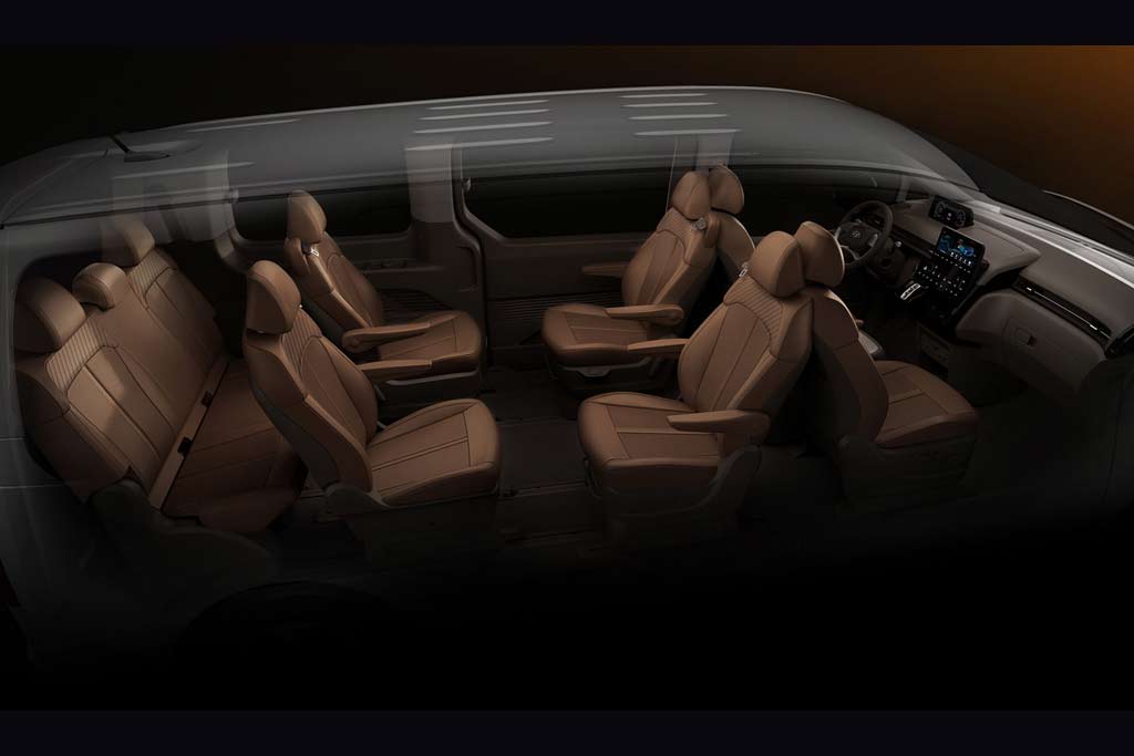 Staria hyundai интерьер