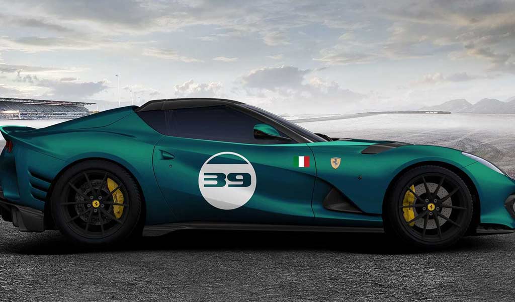 Ferrari 812 Competizione A Blu Capri