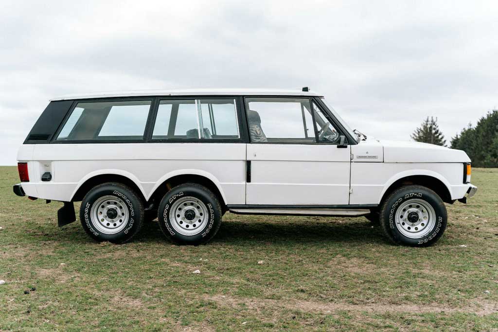 Шестиколесный Range Rover