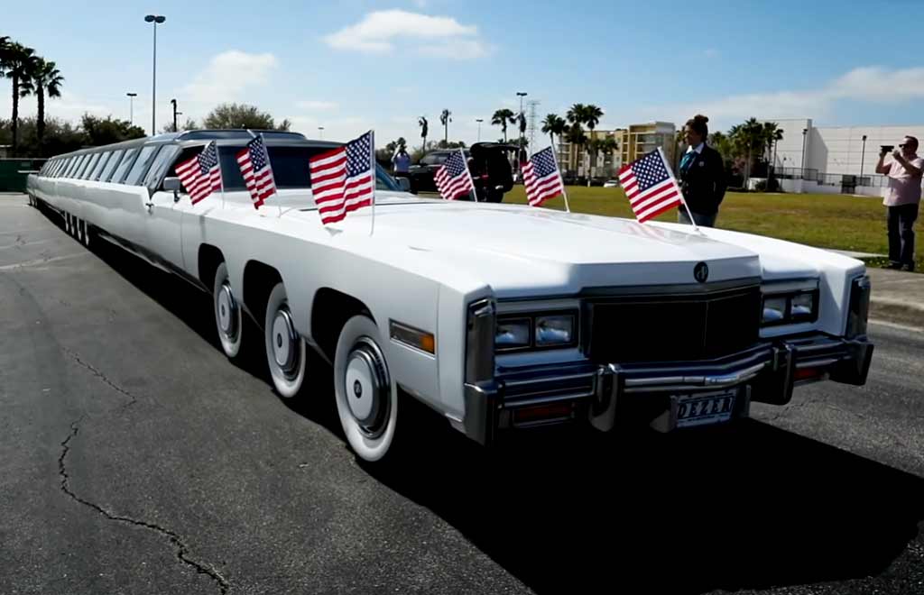 Cadillac eldorado american dream самый длинный лимузин