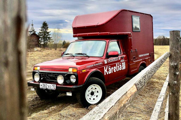 Кемпер на базе нивы