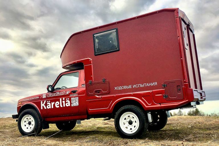 Кемпер на базе нивы