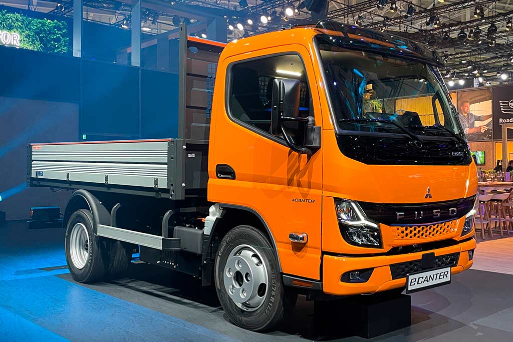 Электрический Mitsubishi eCanter 2 поколения