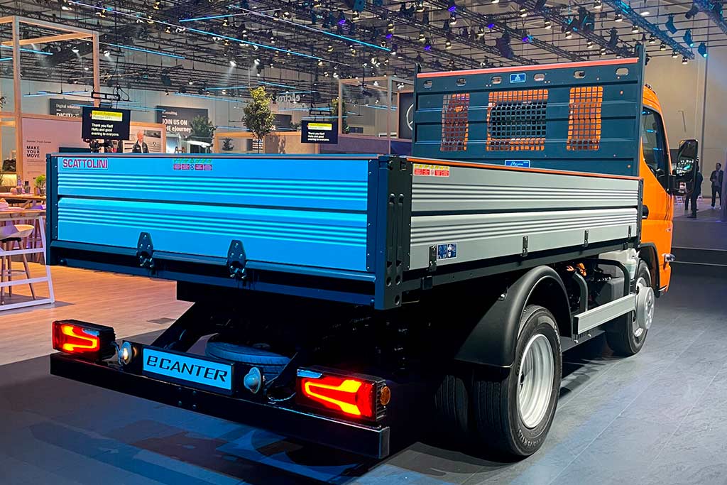Электрический Mitsubishi eCanter 2 поколения