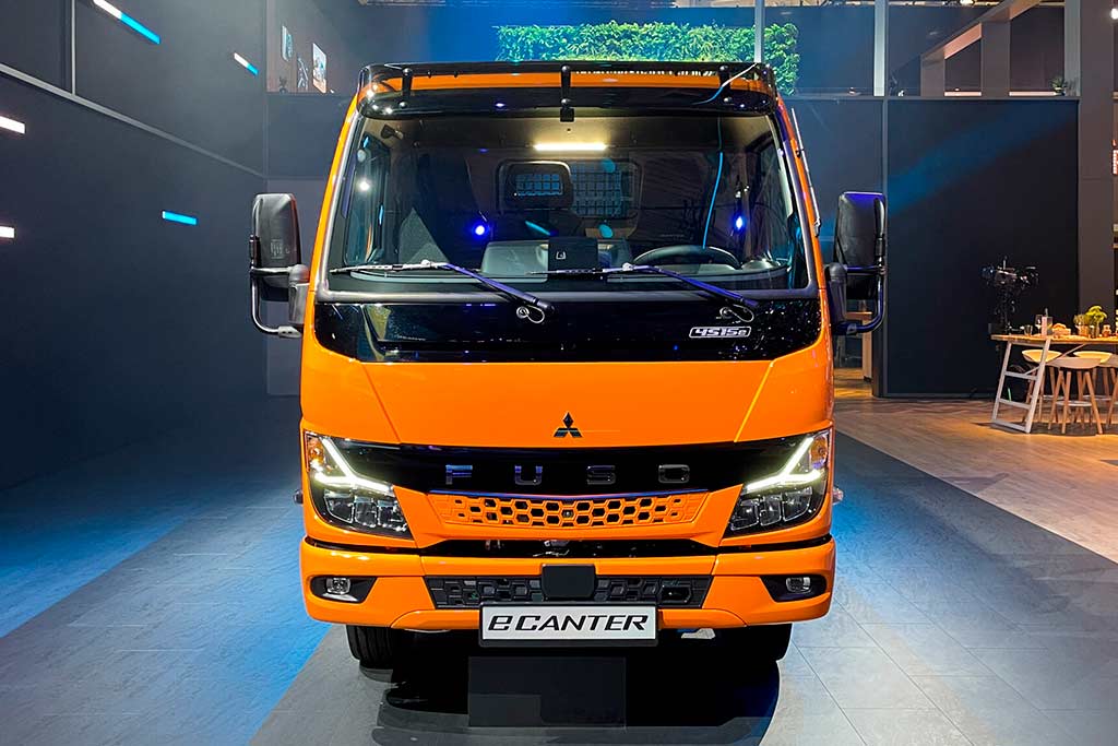 Электрический Mitsubishi eCanter 2 поколения