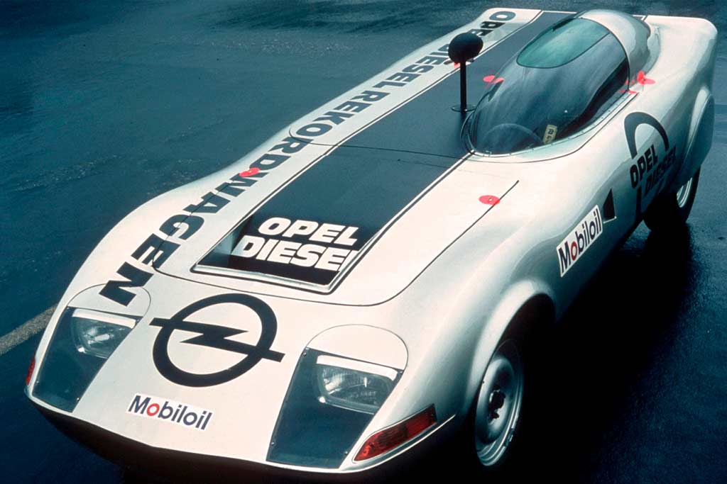 Opel GT Diesel Rekordwagen