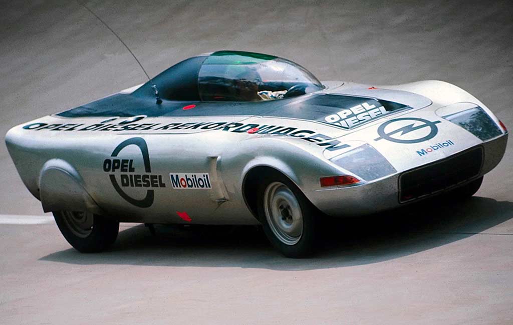Opel GT Diesel Rekordwagen