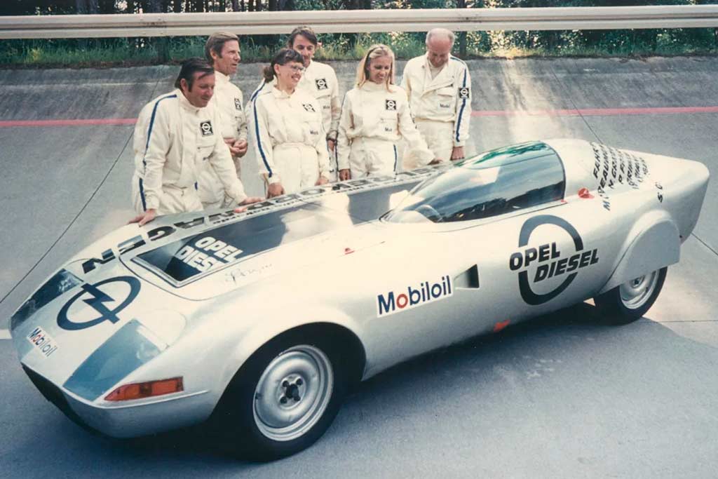 Opel GT Diesel Rekordwagen