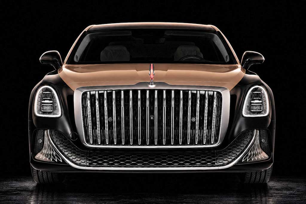Роскошный гибридный седан Hongqi Guoya добрался до России: цены впечатляют