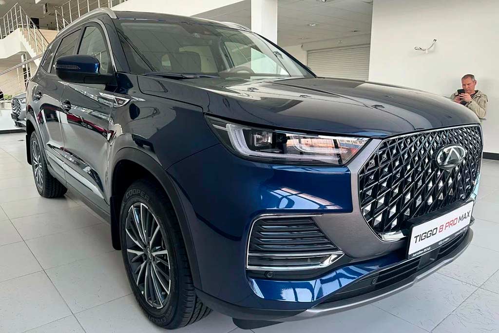 Цвета кузова Chery Tiggo 8 Pro Max: восемь доступных оттенков для кроссовера