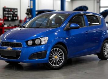 Chevrolet Aveo после техобслуживания в автосервисе