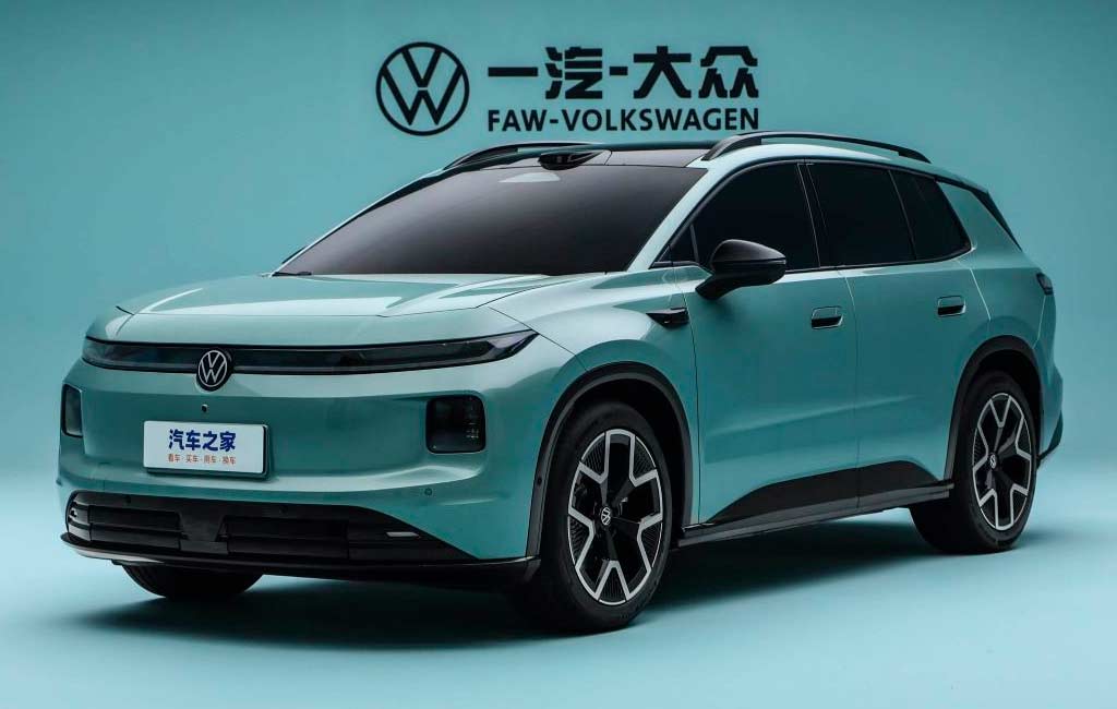 Volkswagen ID.Aura T6: среднаразмерный электрический кроссовер для Поднебесной