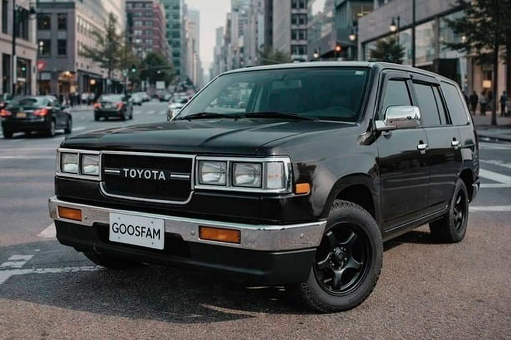 Тюнеры стилизовали бюджетный универсал Toyota Probox под классический Land Cruiser 60