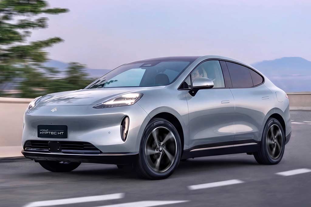 GAC привезла в Россию заднеприводный электрический кроссовер Hyptec HT