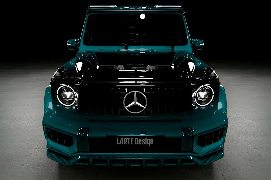 Фирма Larte Design представила Mercedes-AMG G63 с уникальной окраской кузова