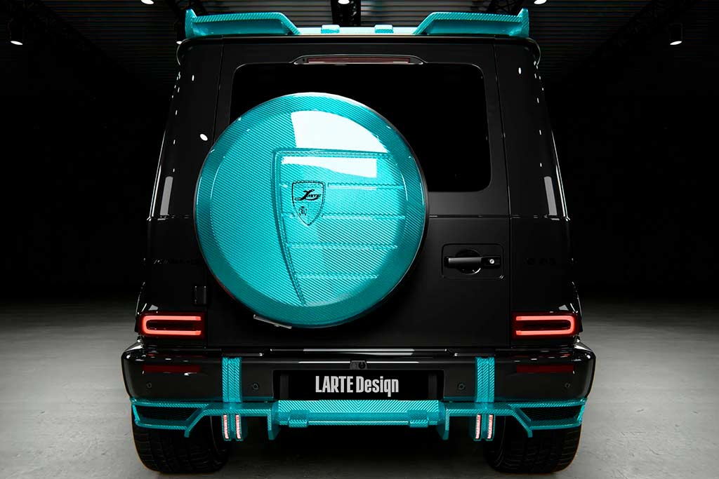 Фирма Larte Design представила Mercedes-AMG G63 с уникальной окраской кузова