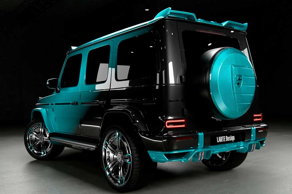 Фирма Larte Design представила Mercedes-AMG G63 с уникальной окраской кузова