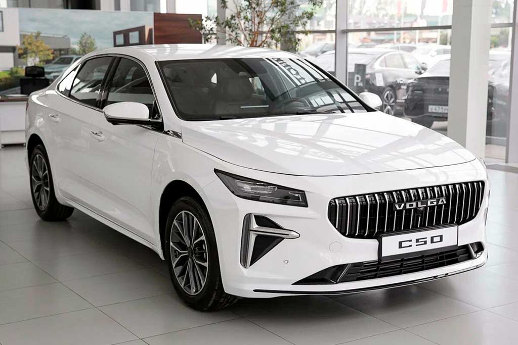 Цвета кузова Volga C50: пять доступных оттенков для седана