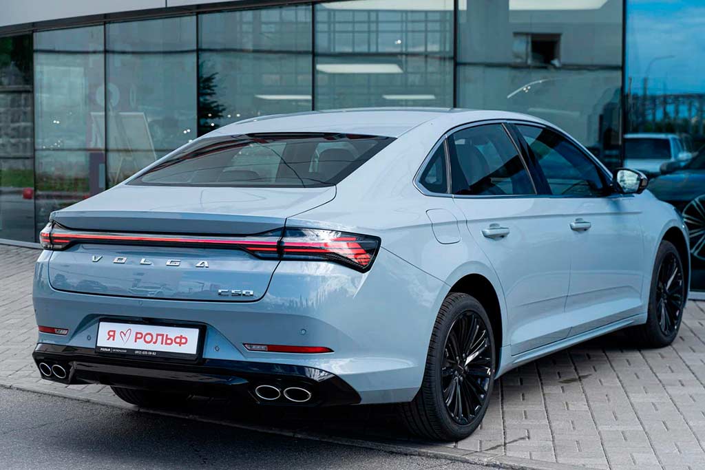 Цвета кузова Volga C50: пять доступных оттенков для седана