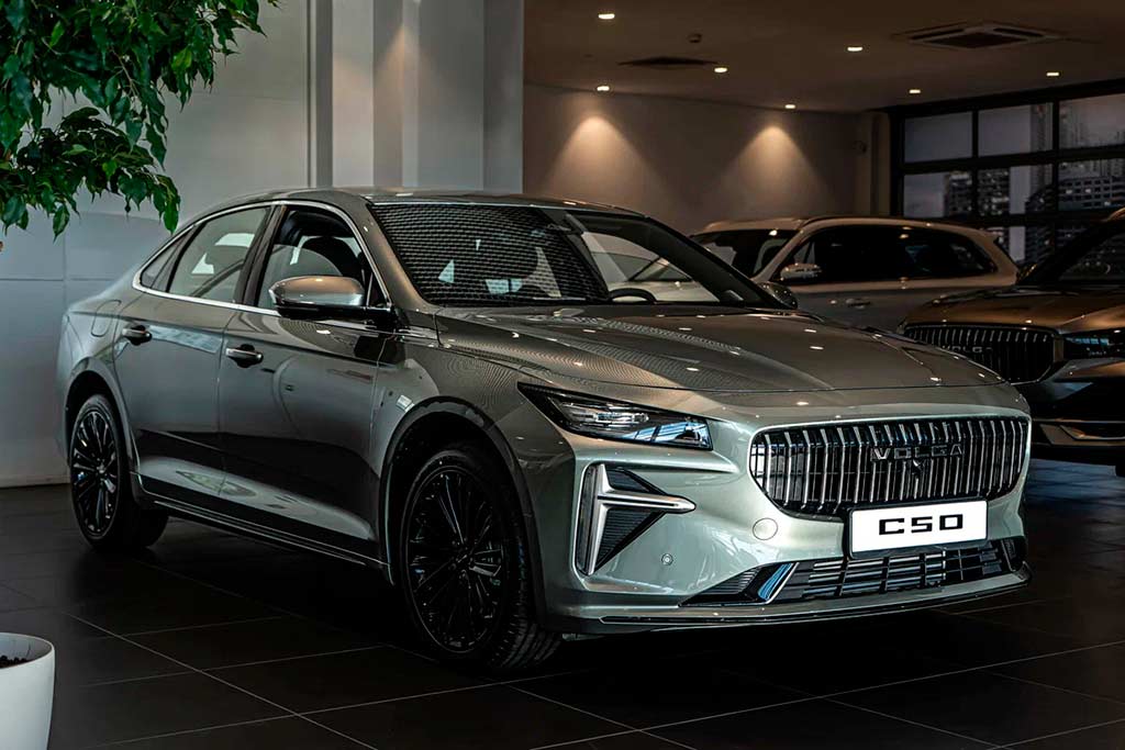 Цвета кузова Volga C50: пять доступных оттенков для седана