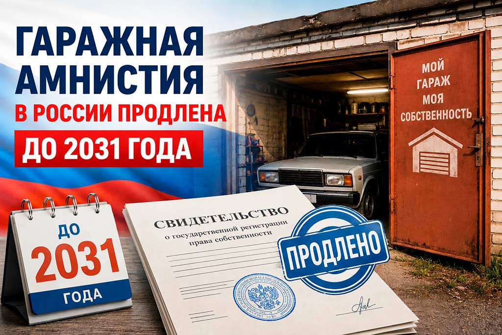"Гаражная амнистия" продлена