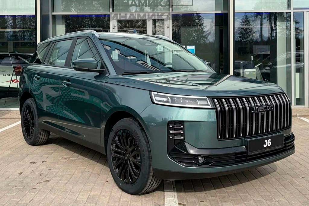Зеленый Jaecoo J6