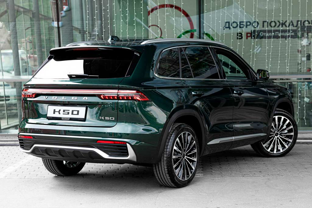 Цвета кузова Volga K50: шесть доступных оттенков для кроссовера