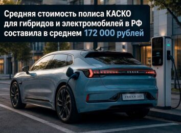 Стоимость каско на электрифицированные авто