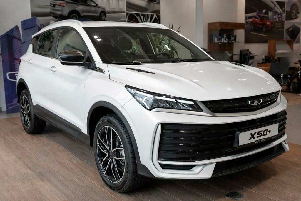 Цвета кузова Belgee X50+: шесть доступных оттенков для кроссовера