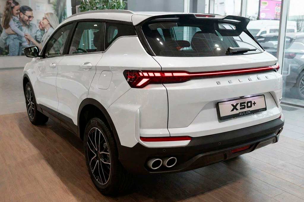 Цвета кузова Belgee X50+: шесть доступных оттенков для кроссовера