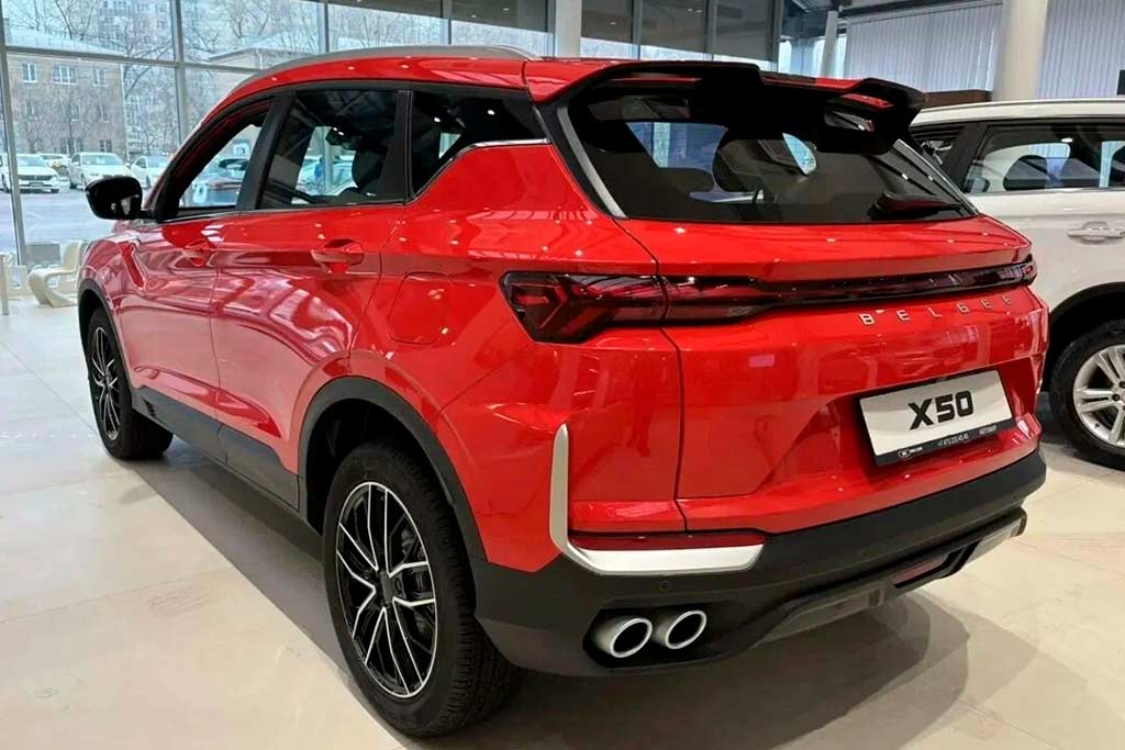 Цвета кузова Belgee X50+: шесть доступных оттенков для кроссовера