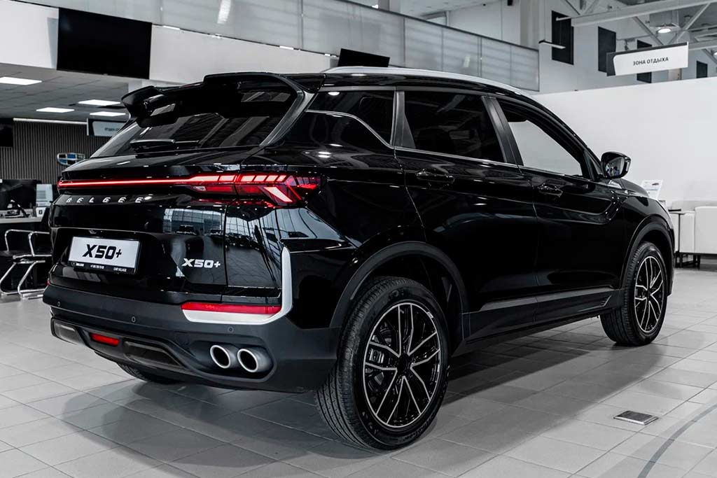 Цвета кузова Belgee X50+: шесть доступных оттенков для кроссовера