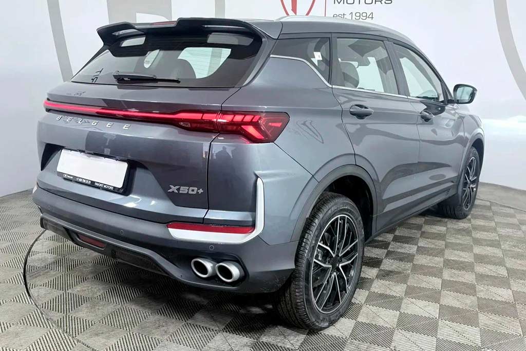 Цвета кузова Belgee X50+: шесть доступных оттенков для кроссовера