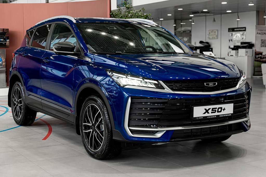Цвета кузова Belgee X50+: шесть доступных оттенков для кроссовера