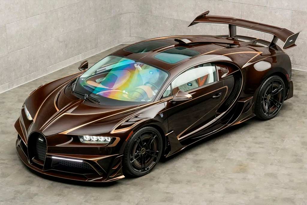 Mansory показала сразу два эффектных Bugatti: Mistral Vincero и Chiron Vivere