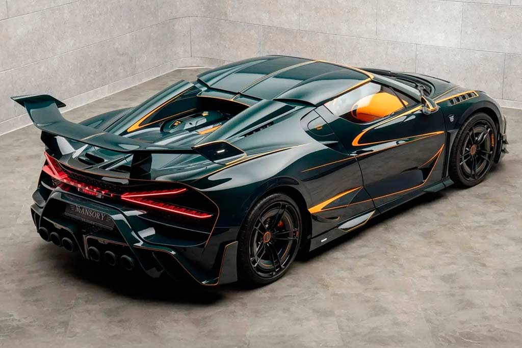 Mansory показала сразу два эффектных Bugatti: Mistral Vincero и Chiron Vivere