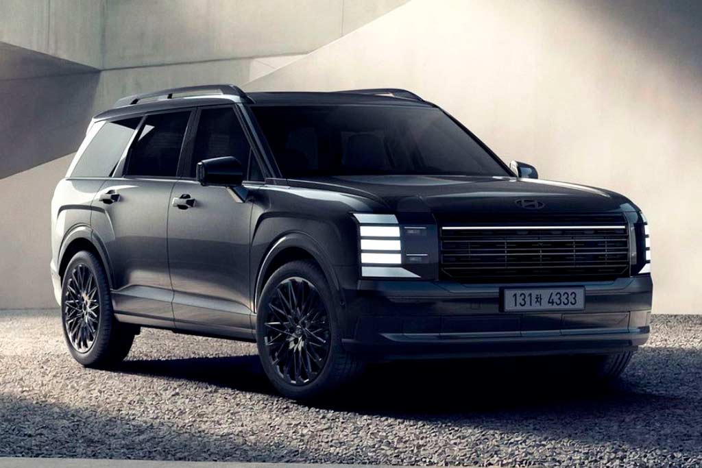 Для кроссовера Hyundai Palisade стала доступна версия с приподнятой крышей