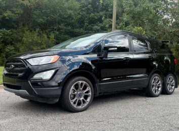 Шестиколесный Ford EcoSport 2019 года