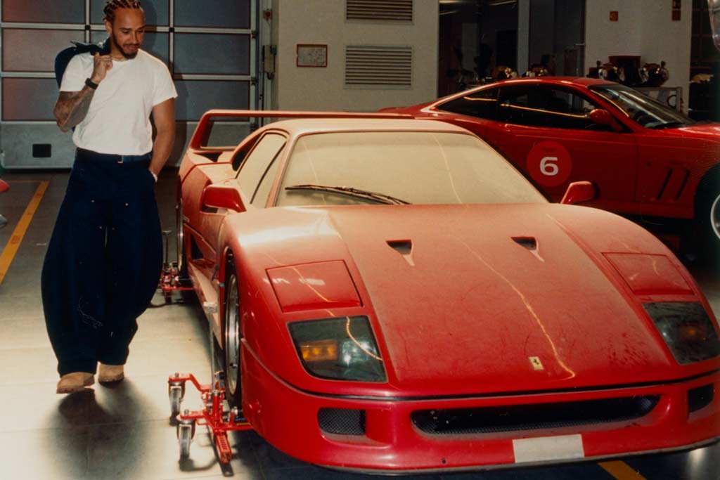 Ferrari F40 Льюиса Хэмилтона