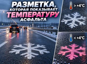 Необычная разметка в Беларуси