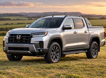 Рендер пикапа Honda на базе L200