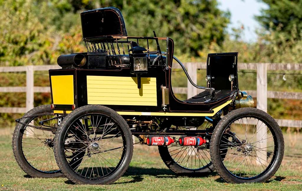 Locomobile Type 1 «Style 1» Spindle-Seat Runabout 1899 года
