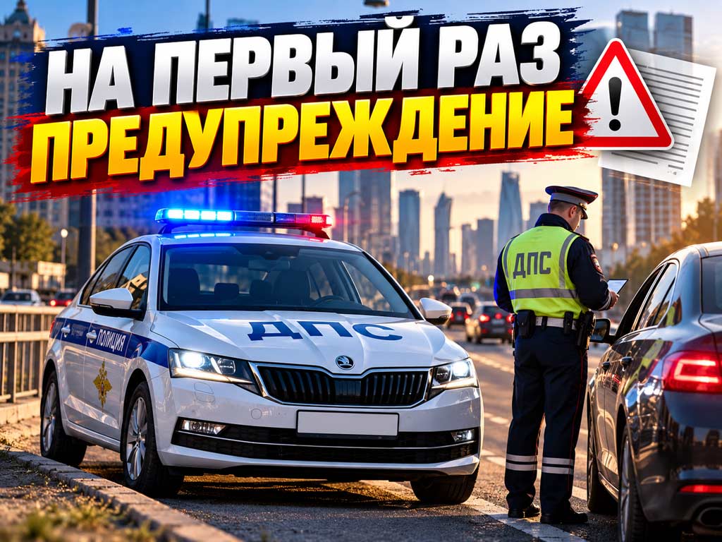Замена штрафа на предупреждение